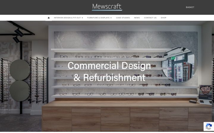 Screenshot of mewscraft.com