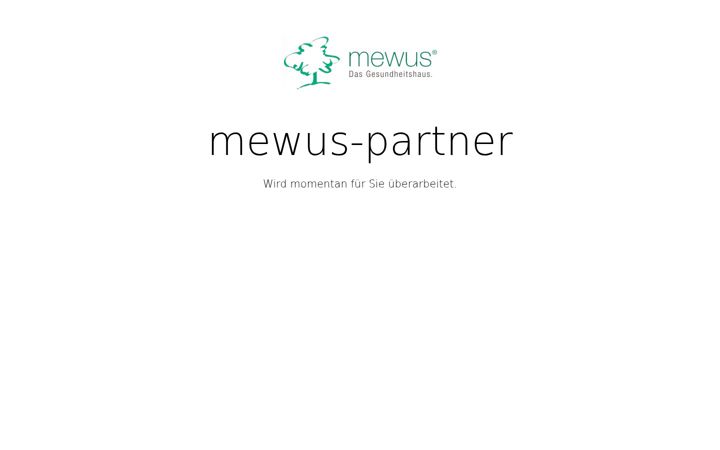 Screenshot of mewus-partner.com