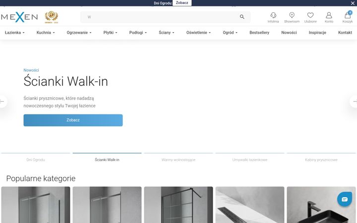 Screenshot of mexen.pl
