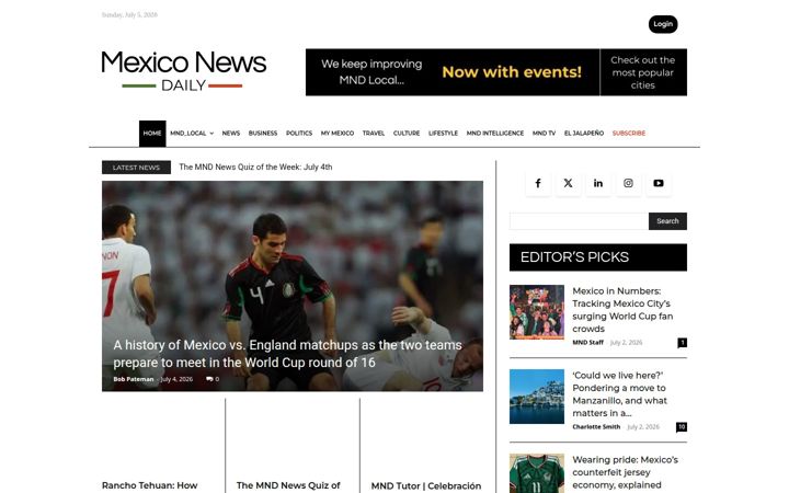 mexiconewsdaily.com