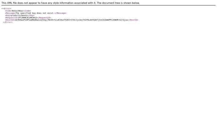 Screenshot of mexos.com