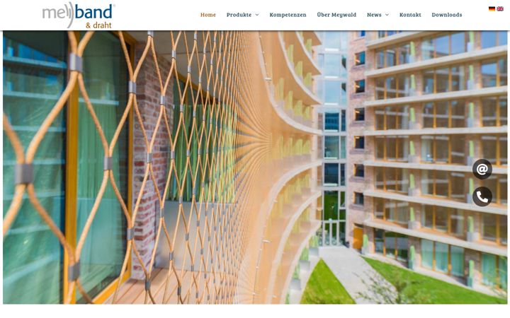 Screenshot του meyband.de