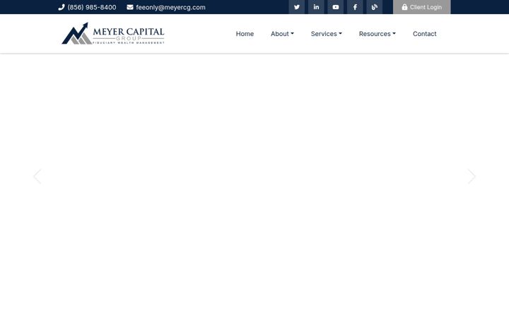 Screenshot of meyercg.com