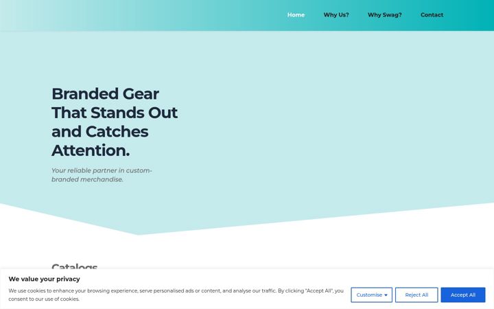 Screenshot of meyerpromo.com