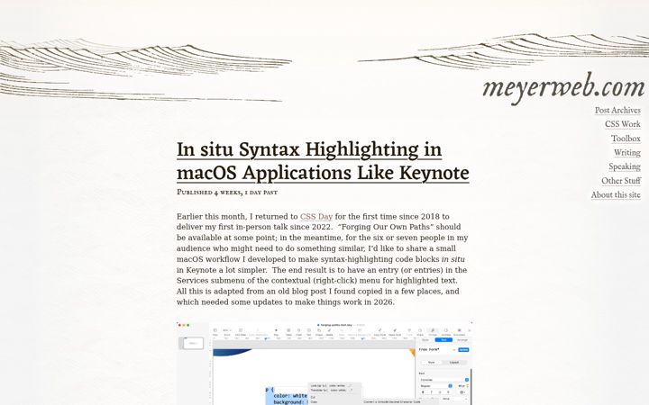 Ekrano kopija meyerweb.com