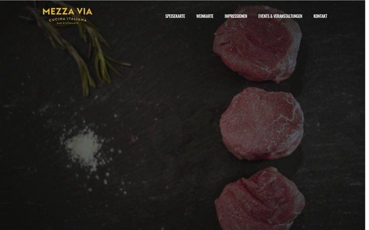 Screenshot of mezzavia.de