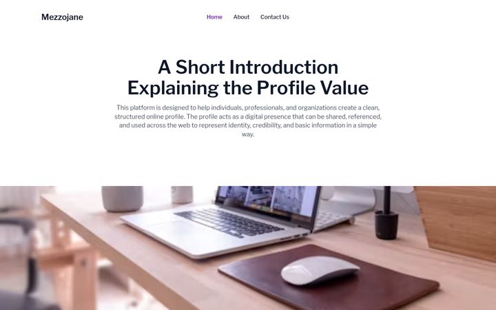 Screenshot of mezzojane.com