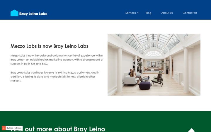 Screenshot of mezzolabs.com