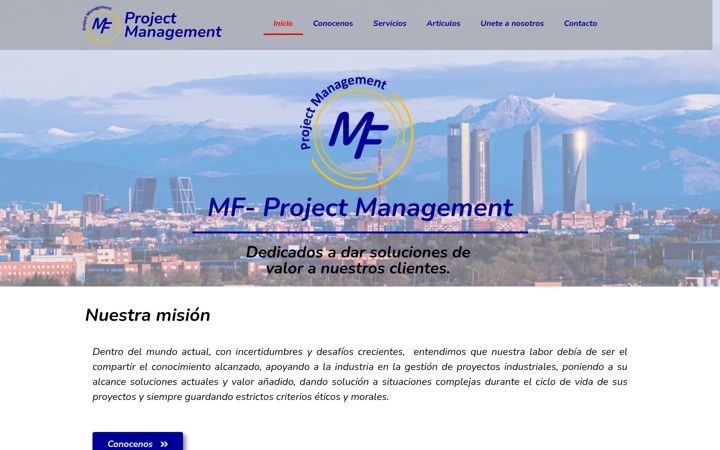 Screenshot of mf-pms.com