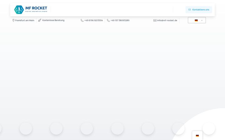 Screenshot di mf-rocket.de