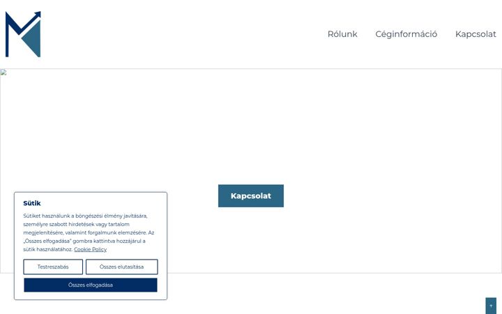 Screenshot of mfaktorhaz.com