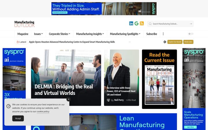 Screenshot of mfg-outlook.com