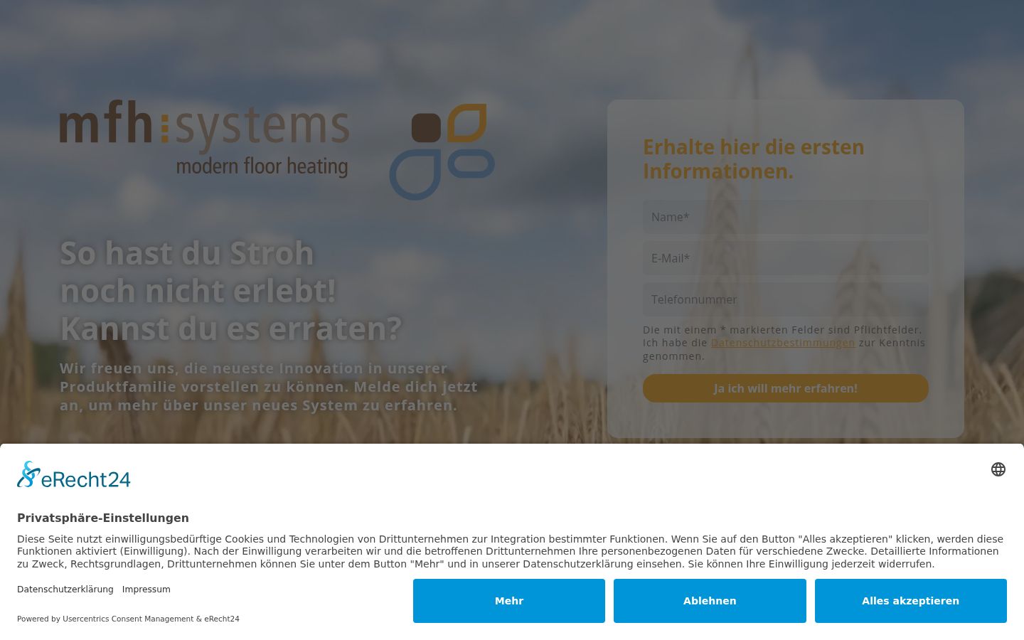 Sutikimo reklamjuostės, rodytos prieš bet kokią sąveiką, ekrano kopija
