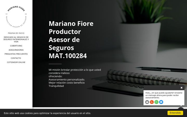 Screenshot of mfiorepas.com