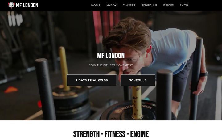 Screenshot of mflondon.com