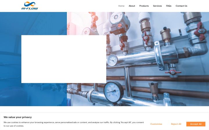 Screenshot of mflowindia.com