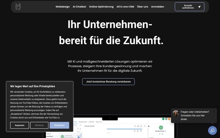 Screenshot of mflowsolutions.com