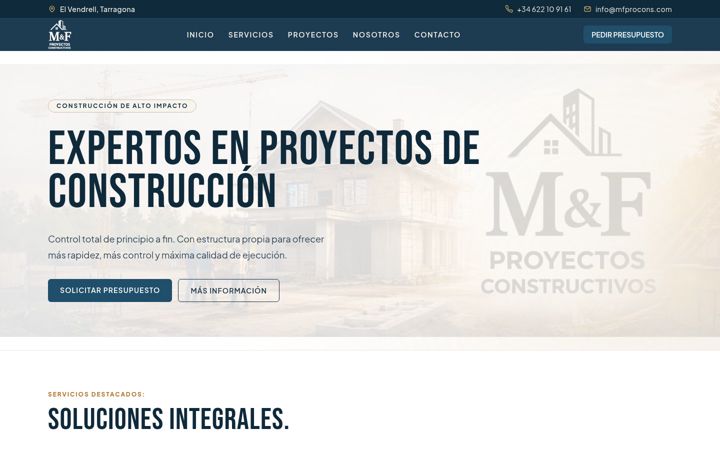 Screenshot of mfprocons.com