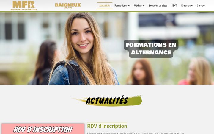 Screenshot of mfrbaigneux.com
