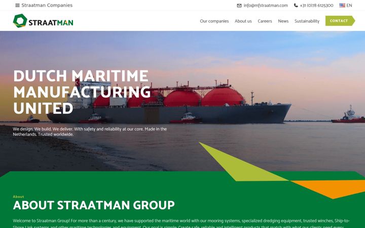Screenshot of mfstraatman.com
