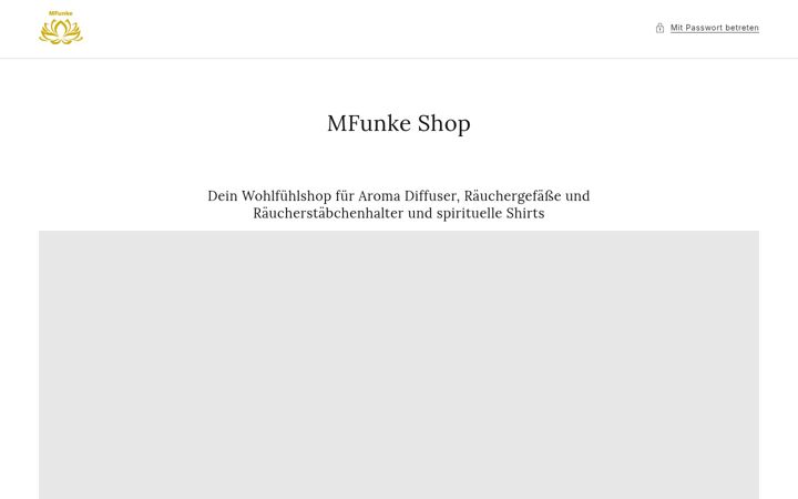 Screenshot of mfunkeshop.com
