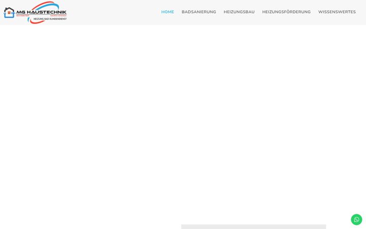 Screenshot of mg-haustechnik.com