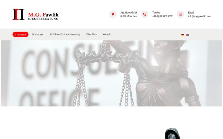 Screenshot of mg-pawlik.com