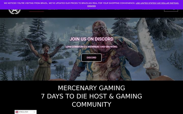 Screenshot of mg7d.com