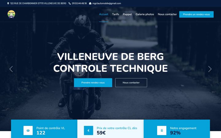 Screenshot of mgcta.com