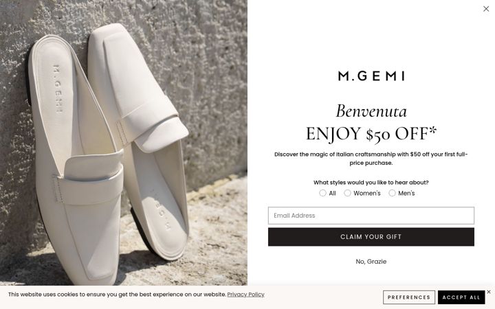 Screenshot of mgemi.com