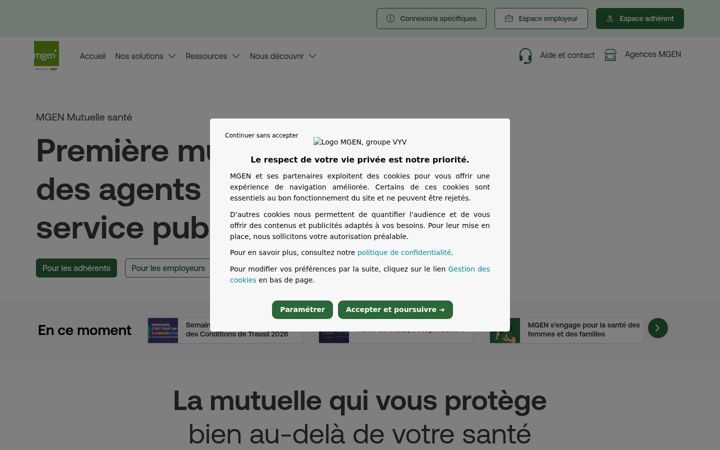 Zrzut ekranu mgen.fr
