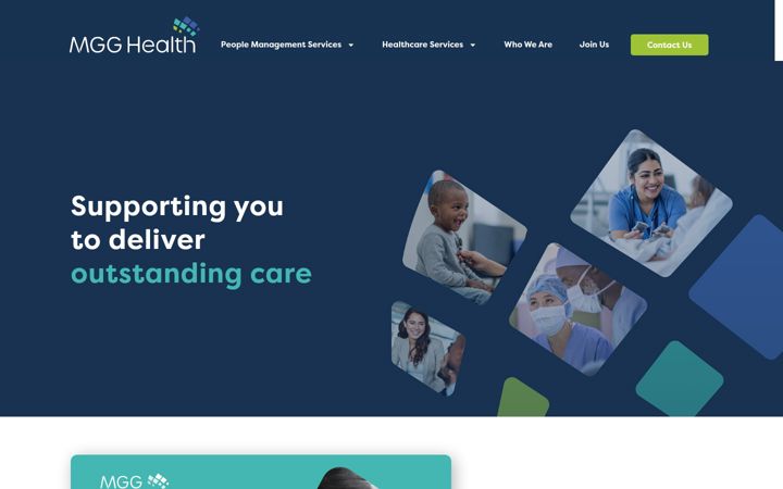 Screenshot of mgghealth.com