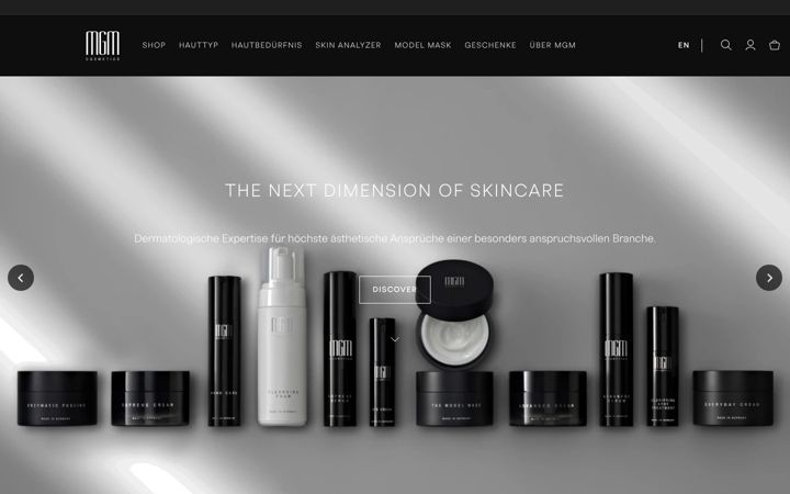 Screenshot of mgm-cosmetics.com