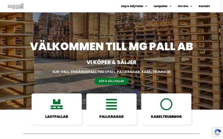 Zrzut ekranu mgpall.se