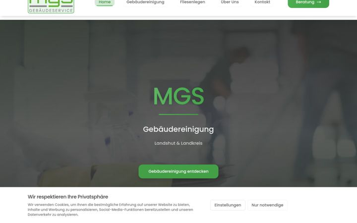 Screenshot of mgs-bayern.de