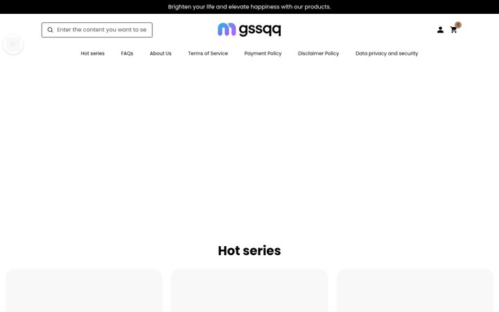 Screenshot of mgssqq.com