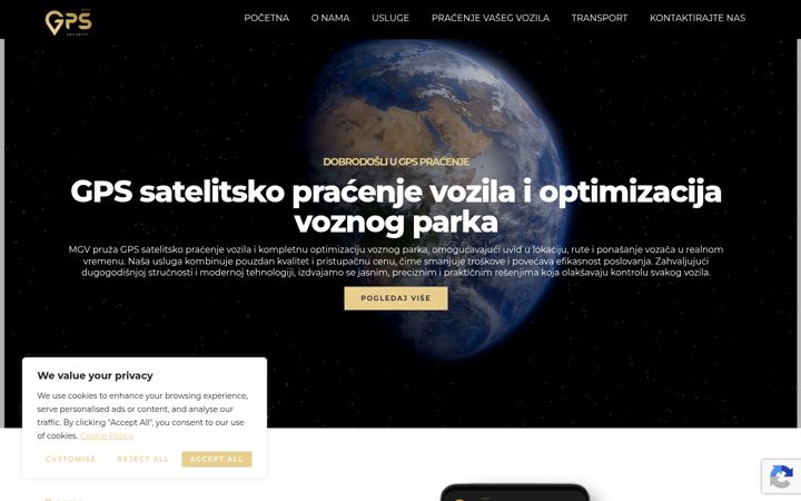 Screenshot of mgv-gps.com