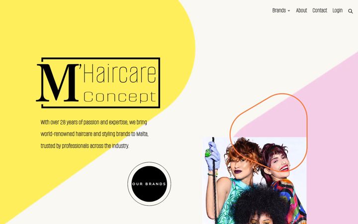 Screenshot of mhaircare.com