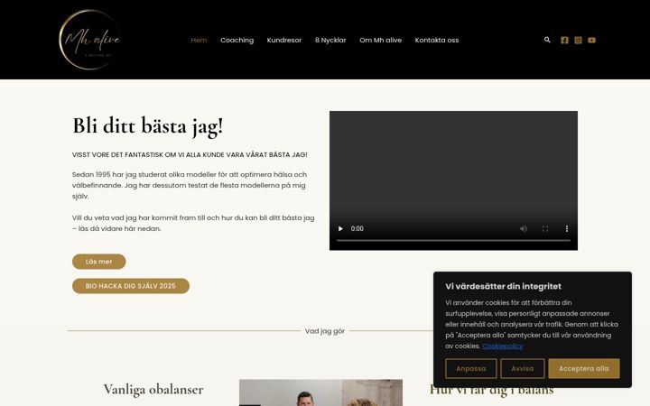 Screenshot of mhalive.com