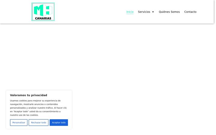 Screenshot of mhcanarias.com