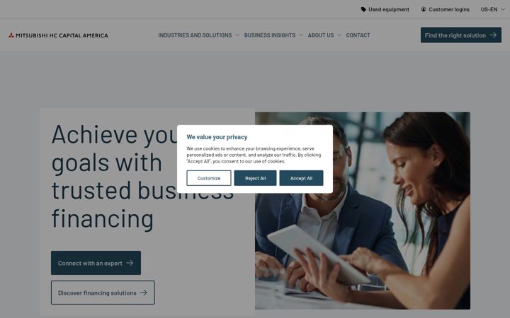 Screenshot of mhccna.com