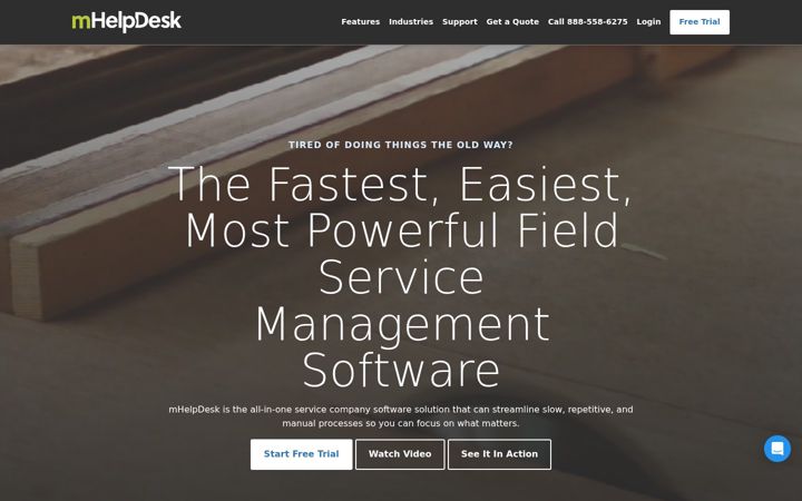 Screenshot of mhelpdesk.com