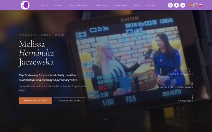 Screenshot of mhernandez-jaczewska.com