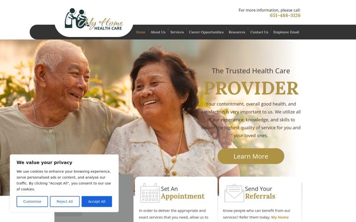 Screenshot of mhhcmn.com