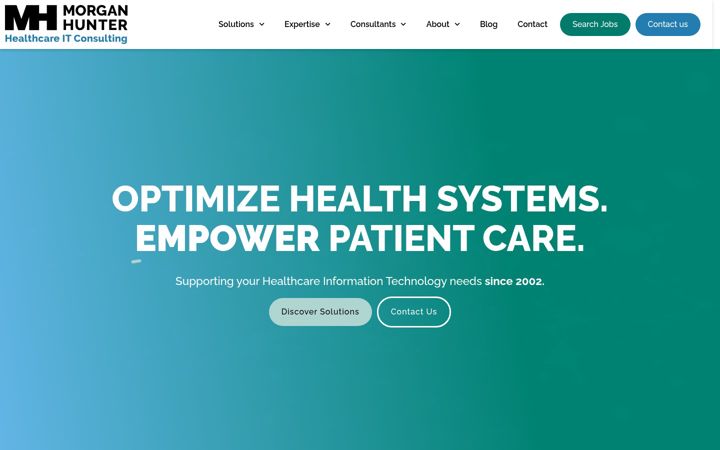 Screenshot of mhhealthcare.com