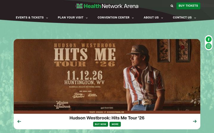 Screenshot of mhnarena.com