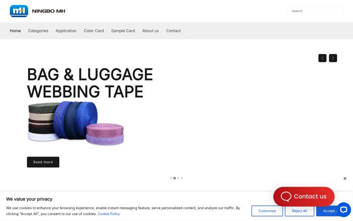 Screenshot of mhtape.com