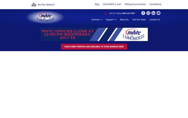 Screenshot of mhtc.net