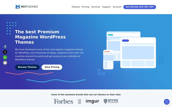 Ekrānuzņēmums no mhthemes.com