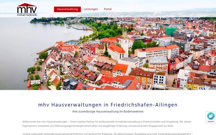 Screenshot of mhv-hausverwaltungen.de